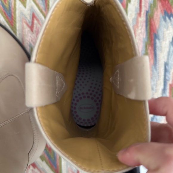 Tony Bianco psuedo beige wax ankle heeled booties - Picture 10 of 13